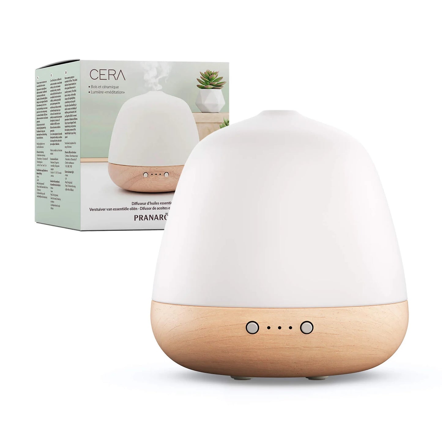 Pranarom Diffusore a Ultrasuoni Cèra + Sinergia Zen