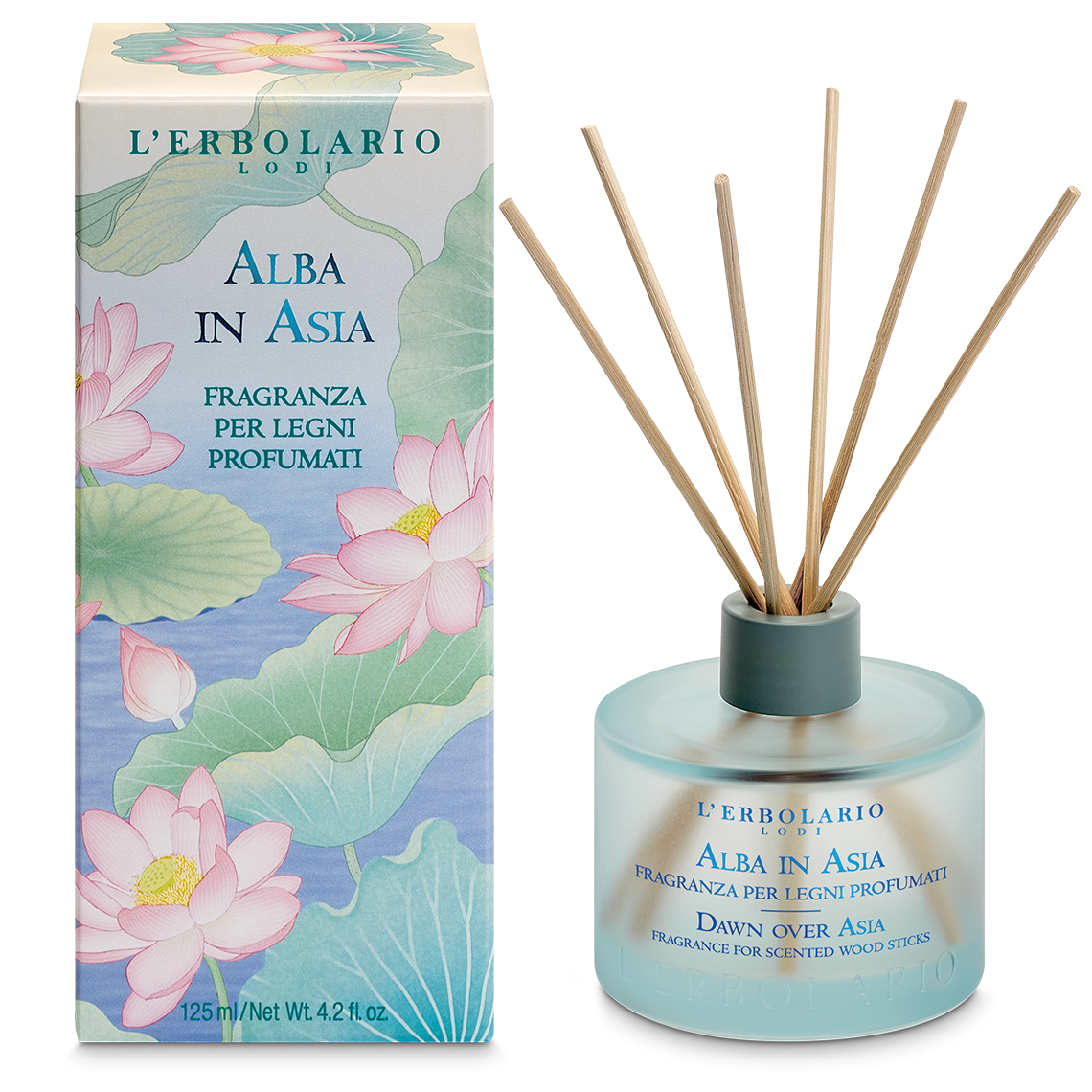 L'Erbolario Alba In Asia Fragranza Legni Profumati 125ml