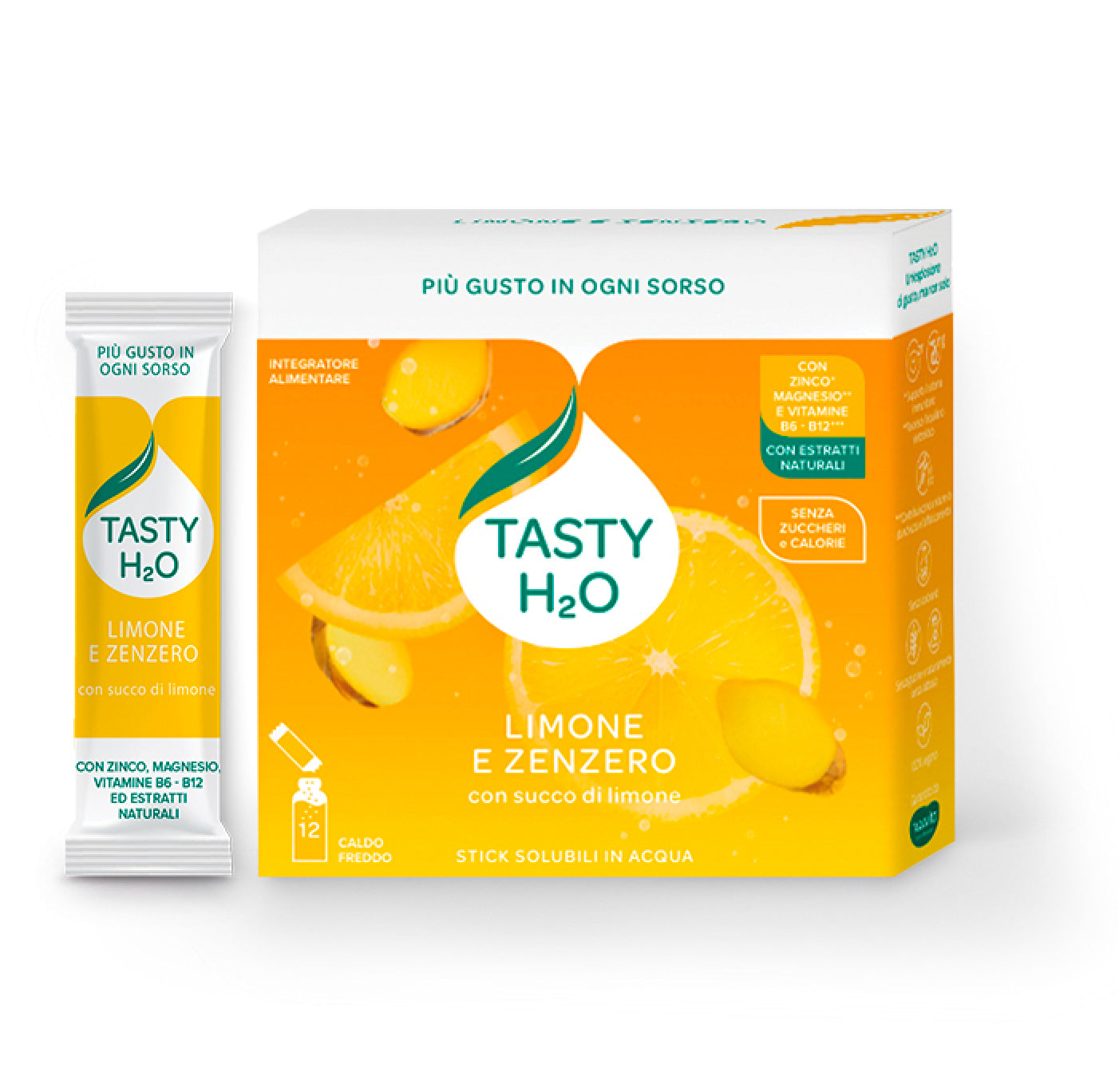 Neavita Tasty H2O Limone e Zenzero