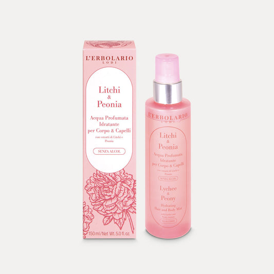 L'Erbolario Acqua Profumata Litchi & Peonia 100ml