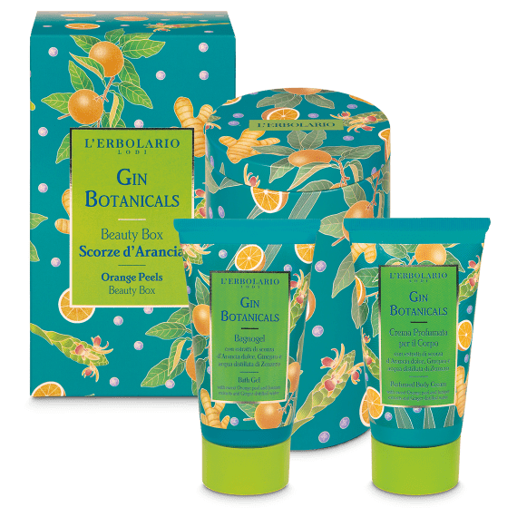 L'Erbolario Gin Botanicals Beauty Box Scorza D'Arancia
