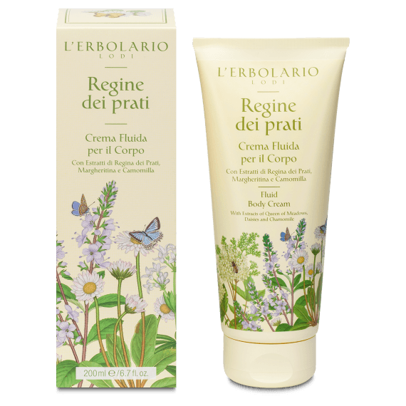 L'Erbolario Regine dei Prati Crema Fluida corpo 200ml