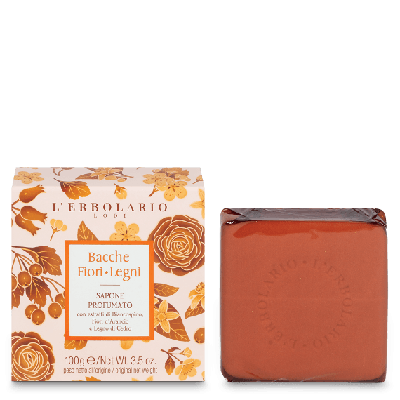 L'Erbolario Bacche Fiori Legni Sapone Profumato