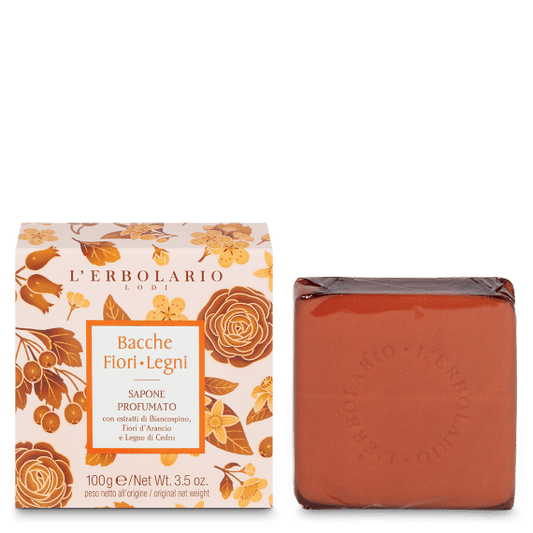 L'Erbolario Bacche Fiori Legni Sapone Profumato