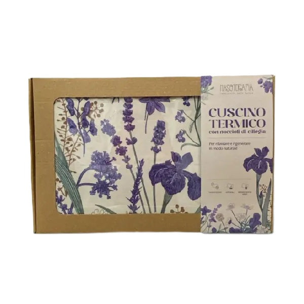 Cuscino Termico con Noccioli di Ciliegia