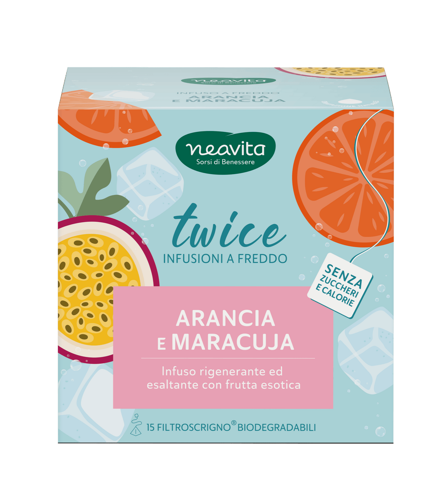 Twice Infuso a freddo Arancia e Maracuja 15 filtroscrigno