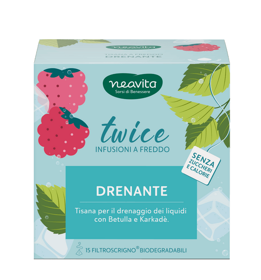 Twice Tisana a freddo Drenante 15 FiltroScrigno