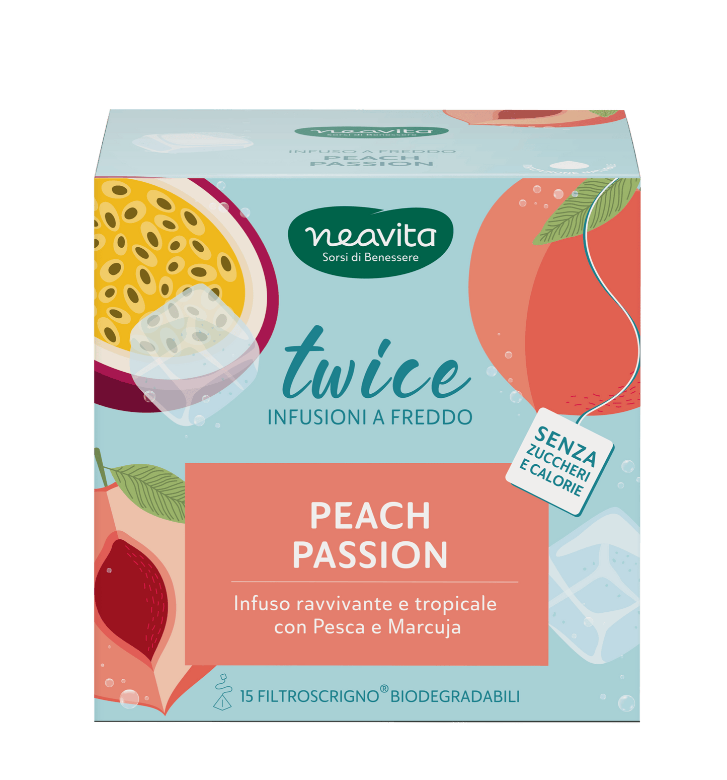 Twice Infuso a freddo Peach Passion 15 FiltroScrigno
