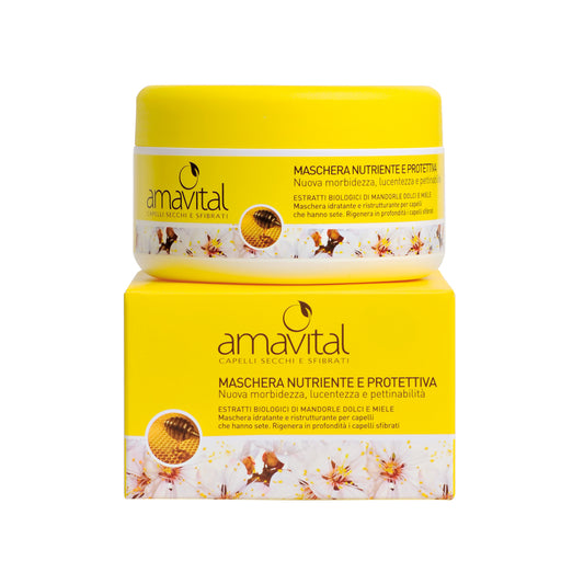 Capelli Secchi e Sfibrati Maschera