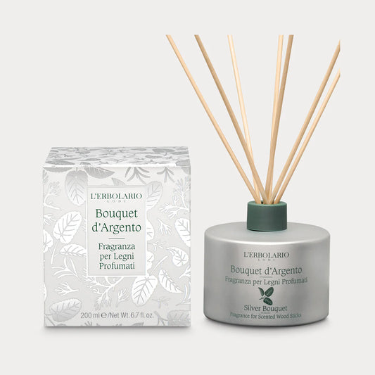 L'Erbolario Bouquet d'Argento Fragranza Per Legni profumati 200ml