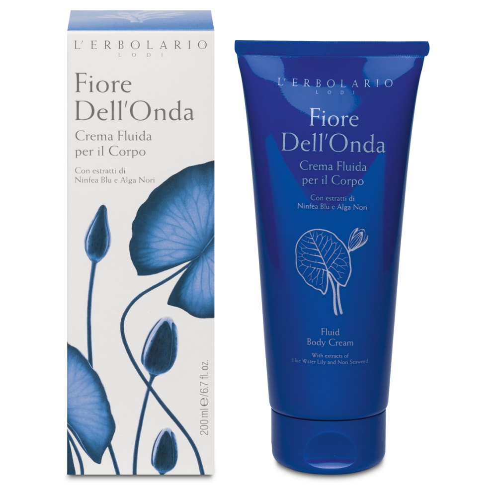 L'Erbolario Fiore dell'Onda Crema Fluida Corpo 200ml