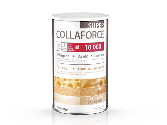 Collaforce Super 10 000 Polvere 450g GUSTO FRAGOLA