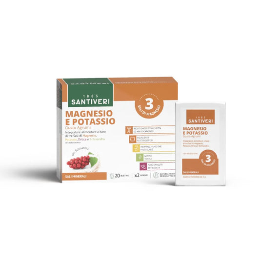Magnesio e Potassio 20 Bustine