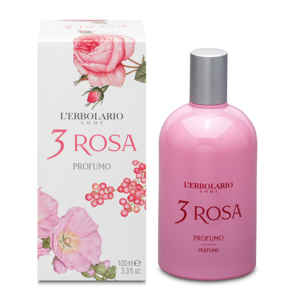 L'Erbolario 3 Rosa Profumo 100ml